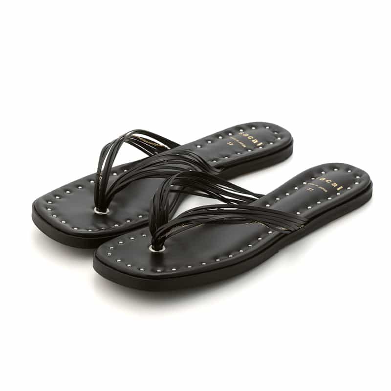 SACAI SACAI＜サカイ＞ フリップサンダル BLACK