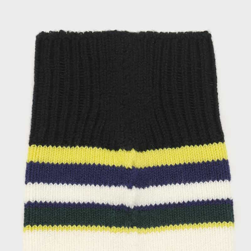 SACAI SACAI＜サカイ＞ ストライプ柄ソックス YELLOW