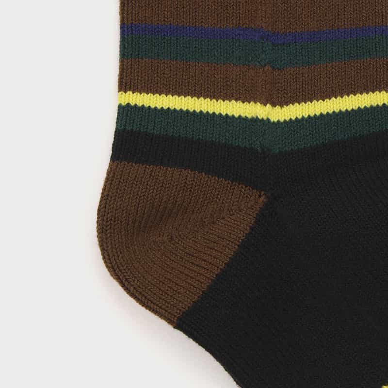 SACAI SACAI＜サカイ＞ ストライプ柄ソックス YELLOW