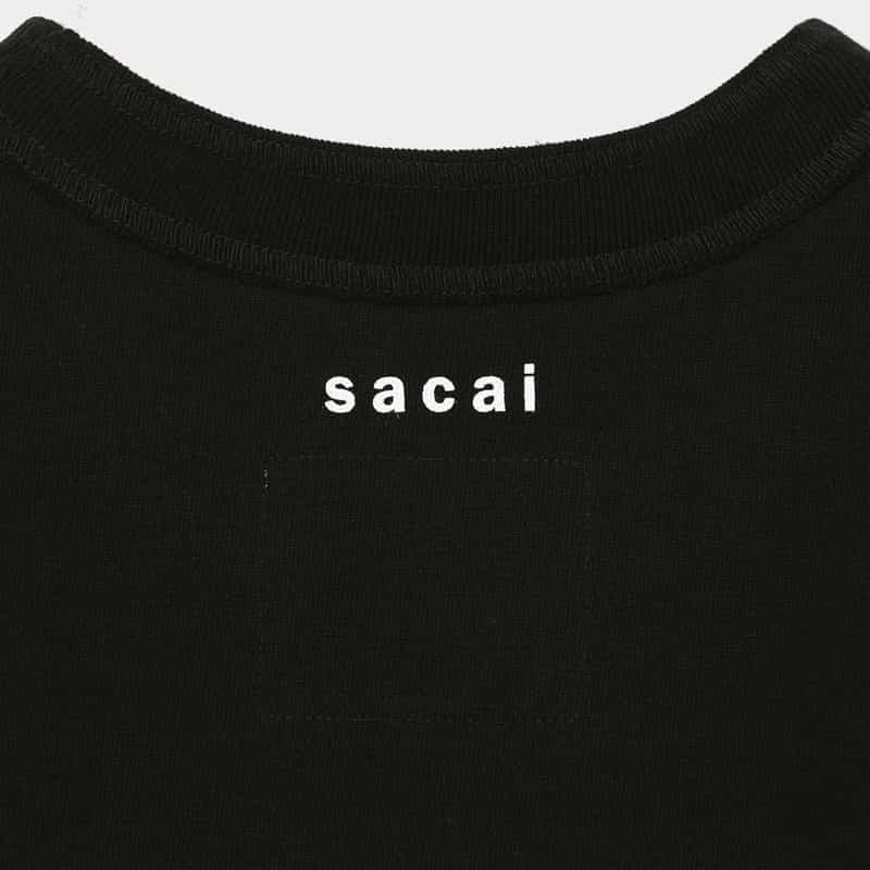 SACAI SACAI＜サカイ＞ グラフィックTシャツ（ウィメンズ） BLACK