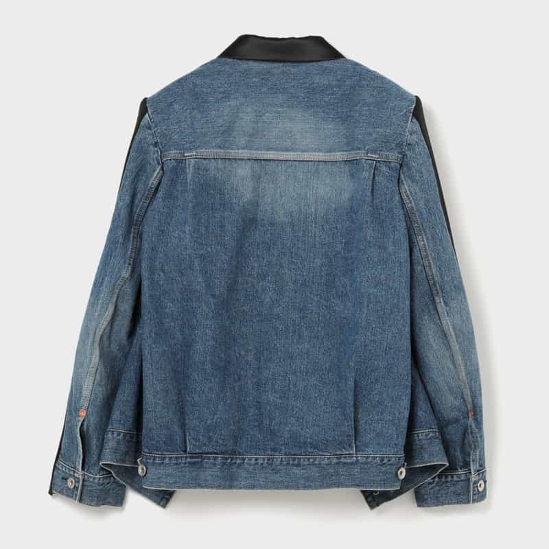 SACAI SACAI＜サカイ＞ コンビネーションデニムジャケット BLACK