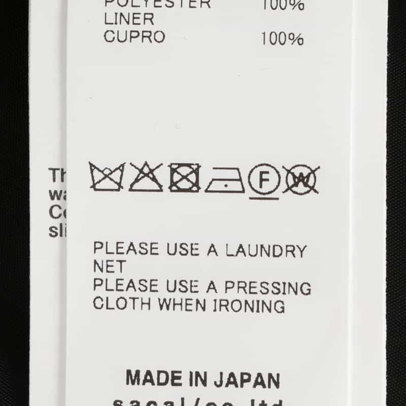 SACAI SACAI＜サカイ＞ コンビネーションデニムジャケット BLACK