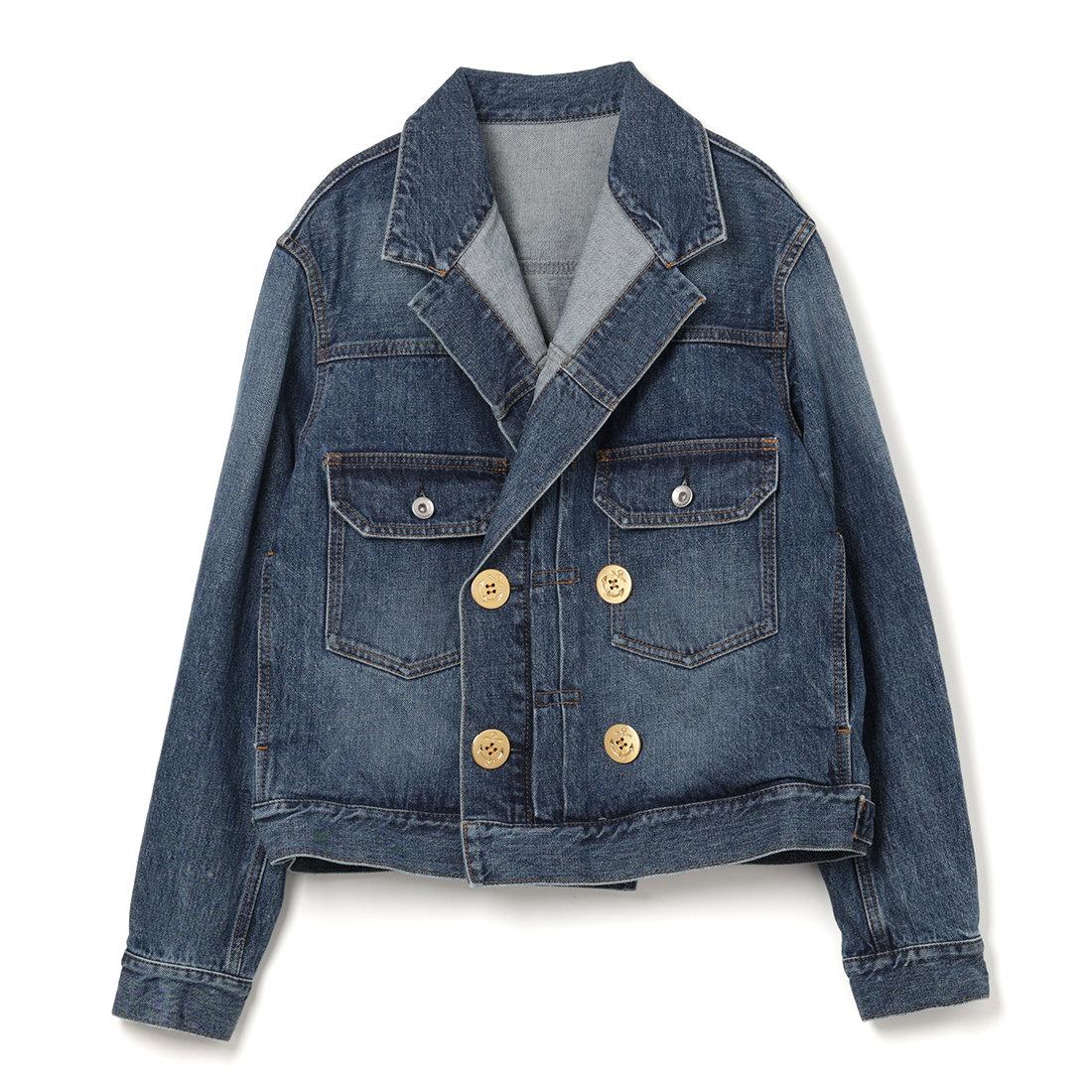 SACAI＜サカイ＞ ダブルブレストデニムジャケット