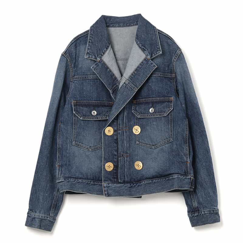 SACAI＜サカイ＞ ダブルブレストデニムジャケット