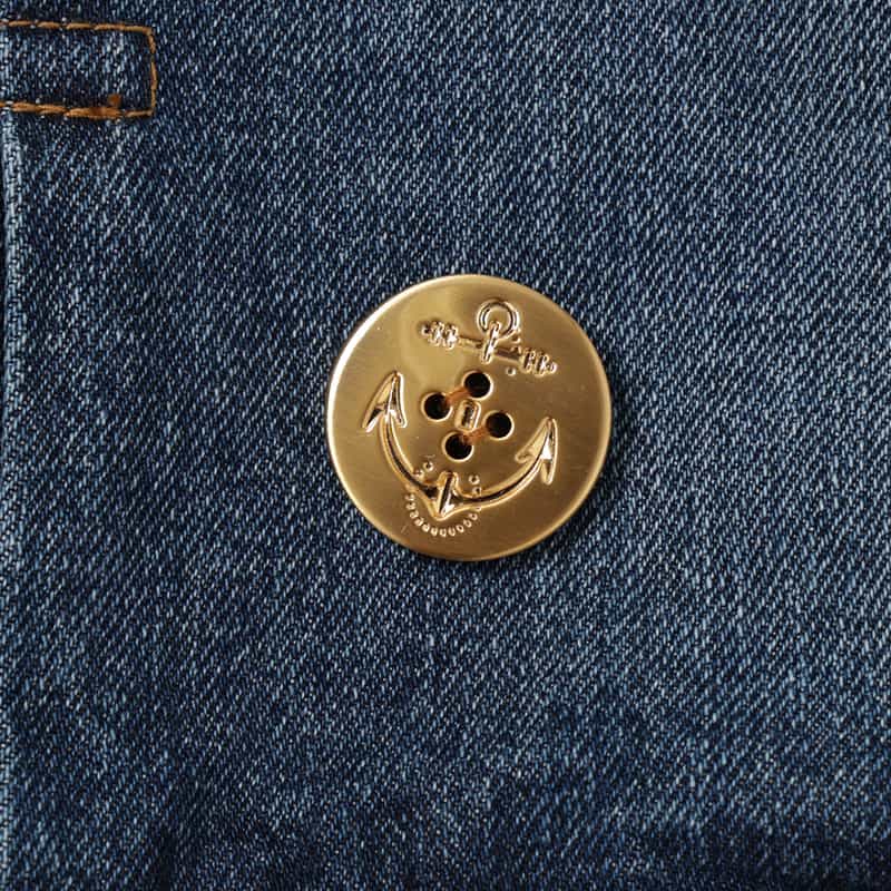 SACAI SACAI＜サカイ＞ ダブルブレストデニムジャケット BLUE