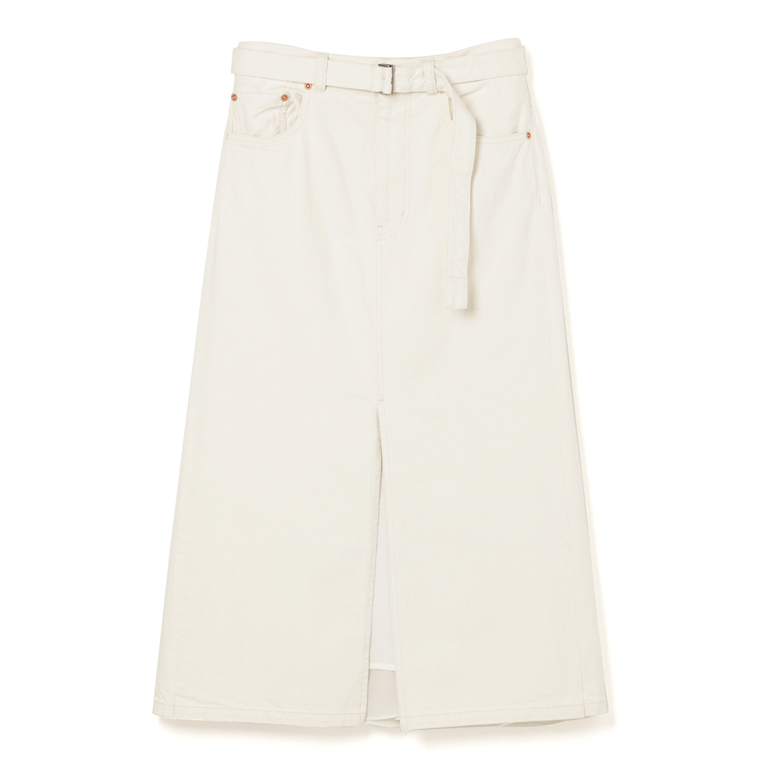 SACAI＜サカイ＞ プリーツ入りデニムスカート