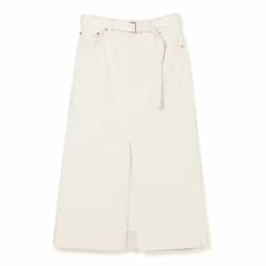 SACAI＜サカイ＞ プリーツ入りデニムスカート