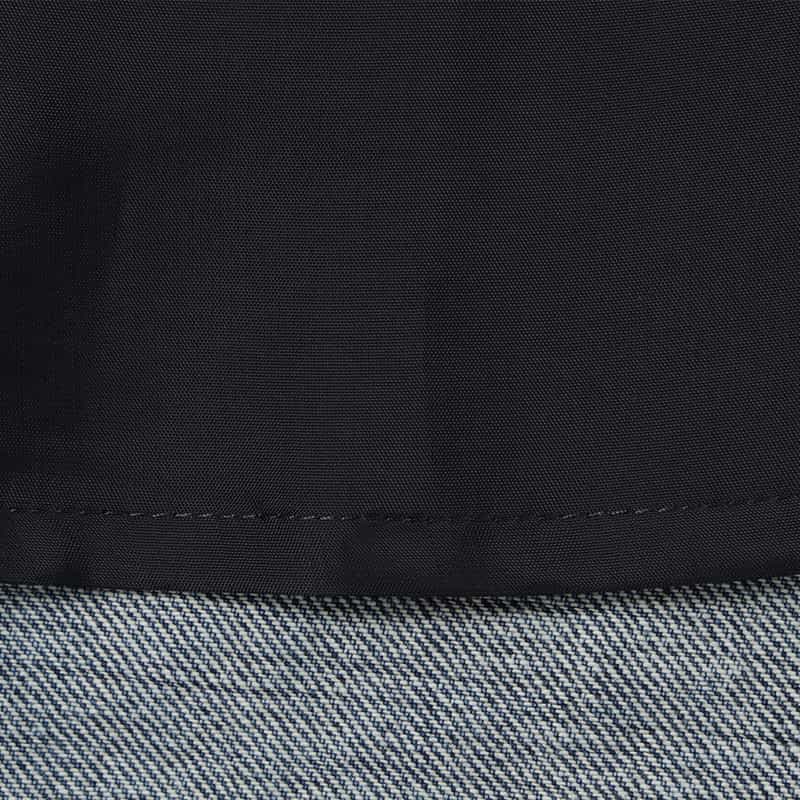 SACAI SACAI＜サカイ＞ プリーツ入りデニムスカート BLUE