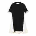 SACAI＜サカイ＞ コンビネーションショートスリーブニットドレス