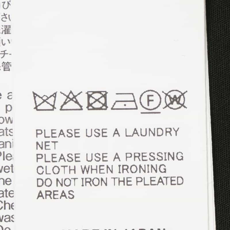 SACAI SACAI＜サカイ＞ バックプリーツ入りグラフィックドレス BLACK