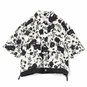 SACAI＜サカイ＞ フローラル柄カジュアルシャツ