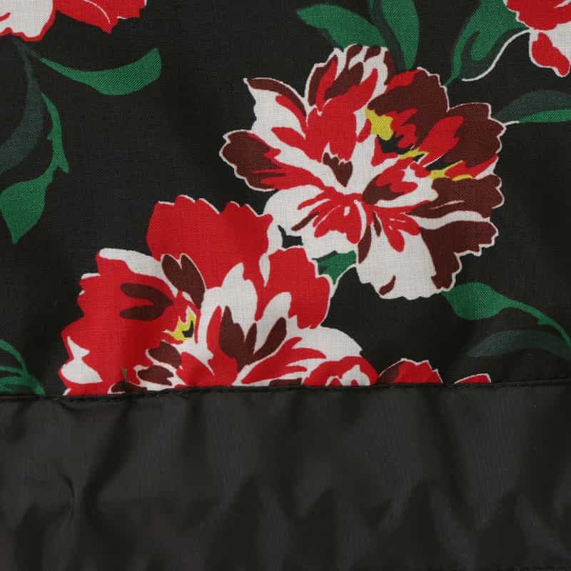 SACAI SACAI＜サカイ＞ フローラル柄カジュアルシャツ BLACK