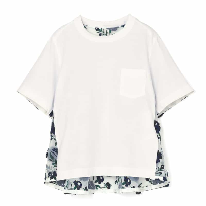 SACAI＜サカイ＞ コンビネーションTシャツ