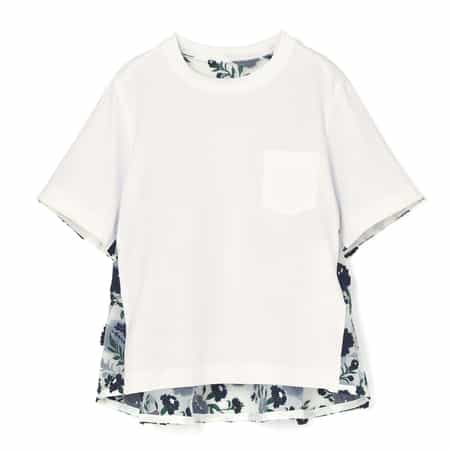 SACAI＜サカイ＞ コンビネーションTシャツ
