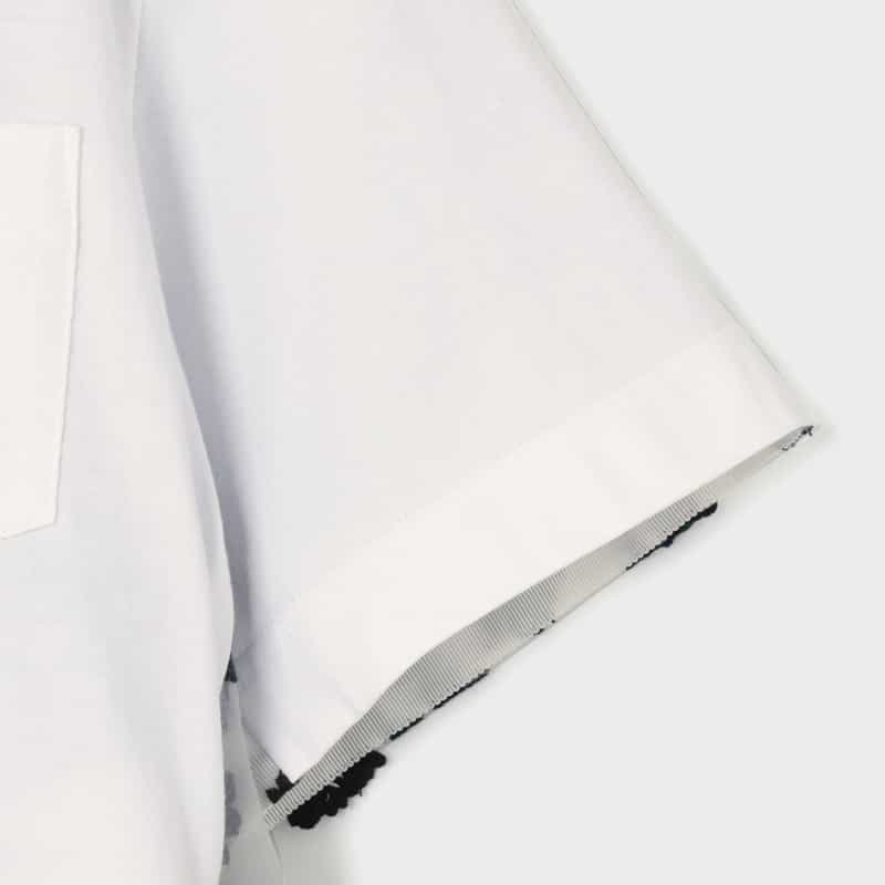 SACAI SACAI＜サカイ＞ コンビネーションTシャツ WHITE