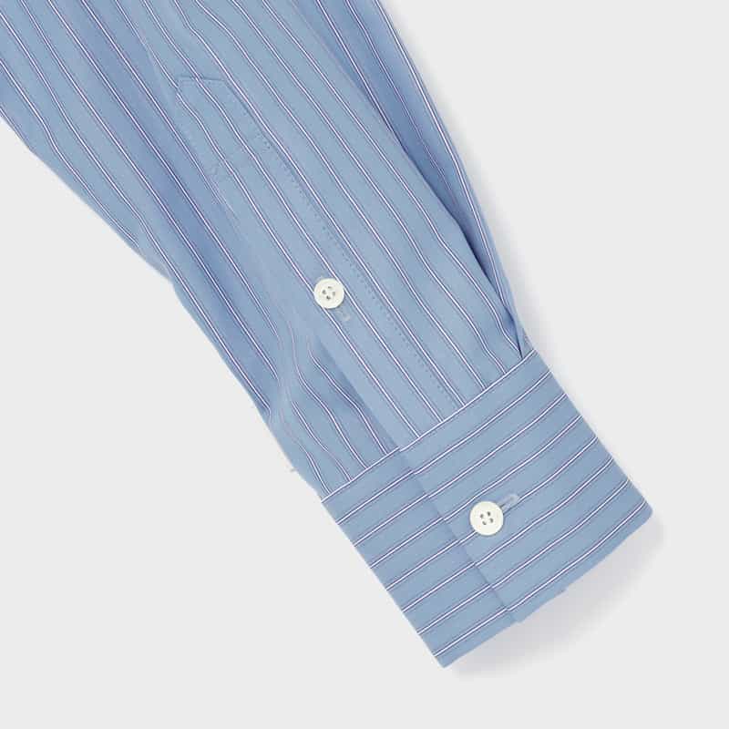 SACAI SACAI＜サカイ＞ レース付きシャツ BLUE