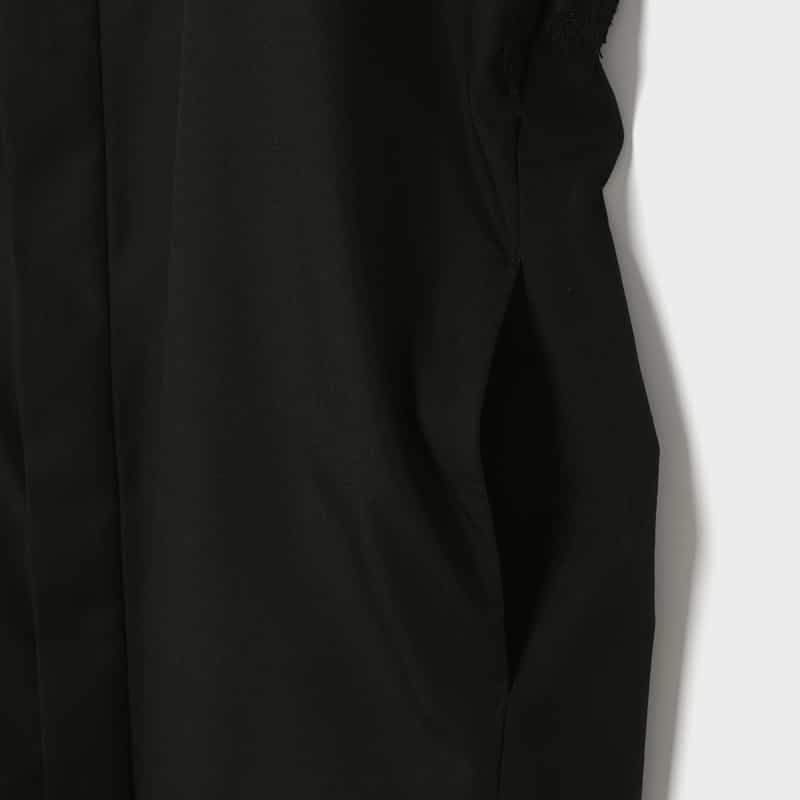 SACAI SACAI＜サカイ＞ ショートスリーブシャツドレス BLACK