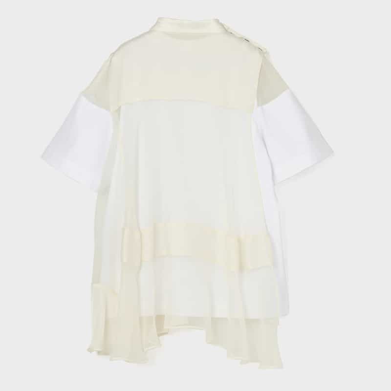 SACAI SACAI＜サカイ＞ コンビネーションカットソー WHITE