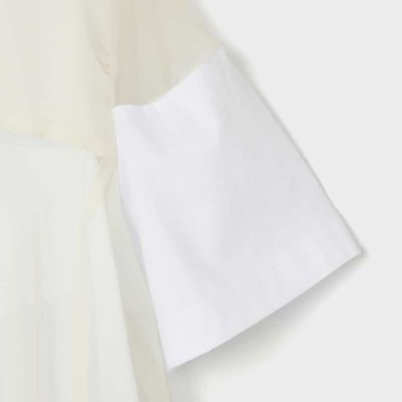 SACAI SACAI＜サカイ＞ コンビネーションカットソー WHITE