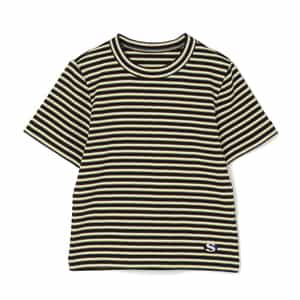 SACAI＜サカイ＞ ボーダー柄Tシャツ