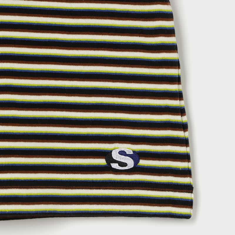 SACAI SACAI＜サカイ＞ ボーダー柄Tシャツ YELLOW