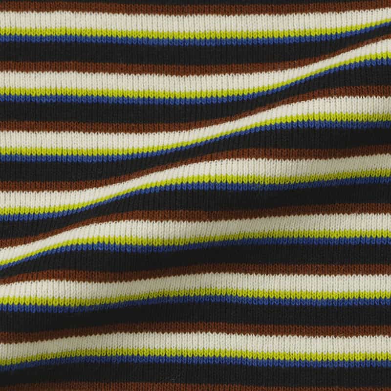 SACAI SACAI＜サカイ＞ ボーダー柄Tシャツ YELLOW