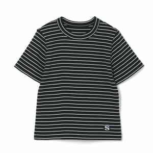 SACAI＜サカイ＞ ボーダー柄Tシャツ