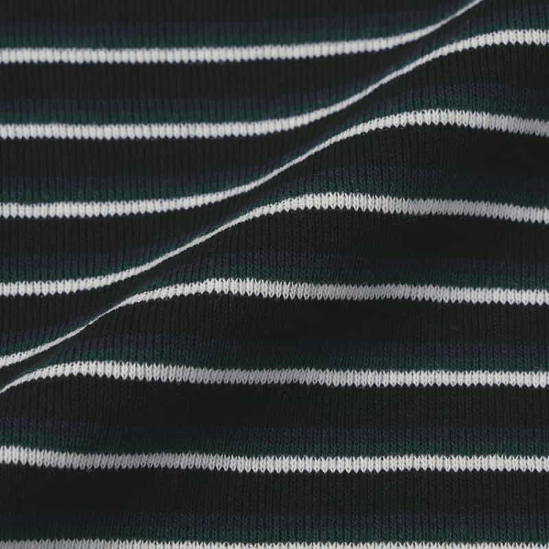 SACAI SACAI＜サカイ＞ ボーダー柄Tシャツ BLACK