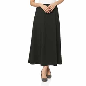 ウォッシャブル ギンガムチェック柄ロングスカート