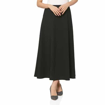 ウォッシャブル ギンガムチェック柄ロングスカート