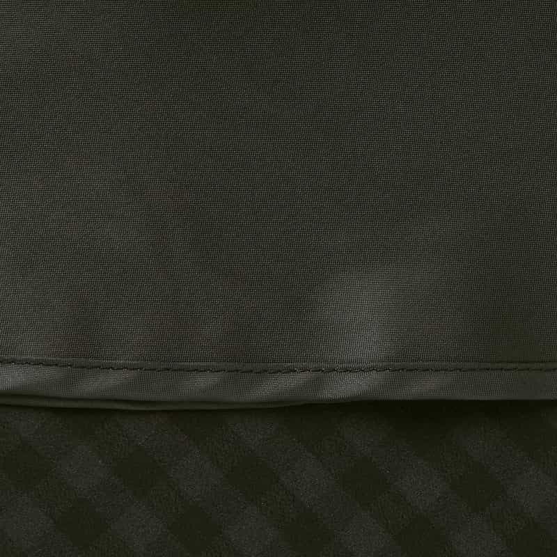 BARNEYS NEW YORK ウォッシャブル ギンガムチェック柄ロングスカート BLACK