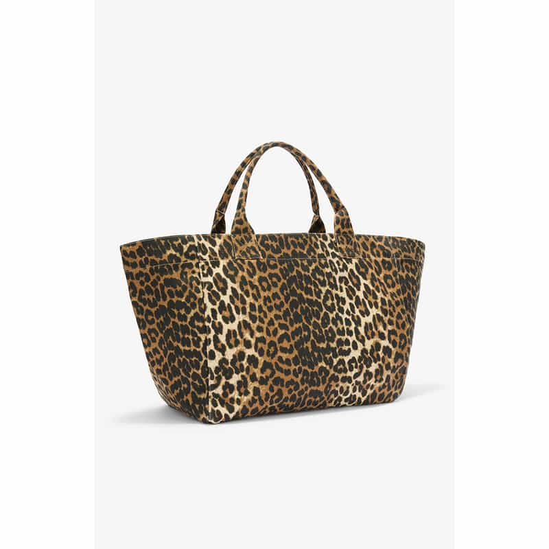 GANNI GANNI＜ガニー＞×DISNEY＜ディズニー＞コラボレート トートバッグ（XXL） BROWN