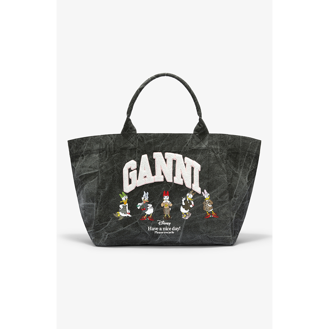 GANNI＜ガニー＞×DISNEY＜ディズニー＞コラボレート トートバッグ（XXL）