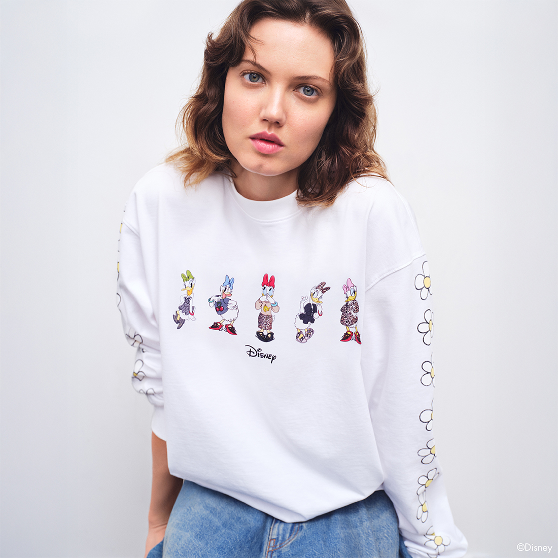 GANNI＜ガニー＞×DISNEY＜ディズニー＞コラボレート スウェットプルオーバー