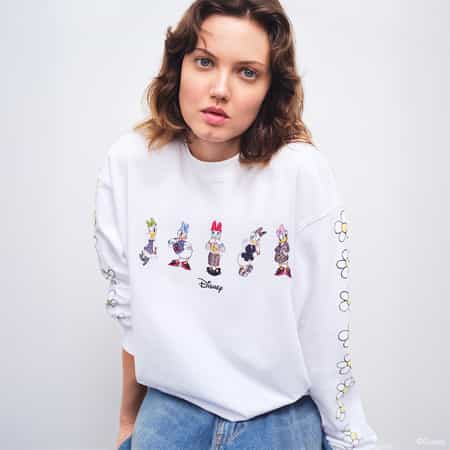 GANNI＜ガニー＞×DISNEY＜ディズニー＞コラボレート スウェットプルオーバー