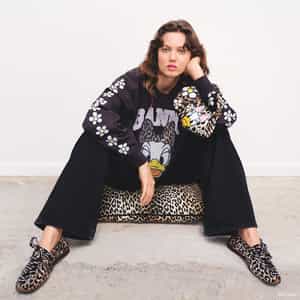 GANNI＜ガニー＞×DISNEY＜ディズニー＞コラボレート スウェットプルオーバー