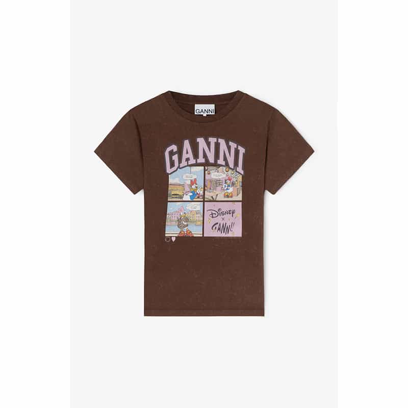GANNI＜ガニー＞×DISNEY＜ディズニー＞コラボレート プリントTシャツ