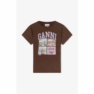 GANNI＜ガニー＞×DISNEY＜ディズニー＞コラボレート プリントTシャツ