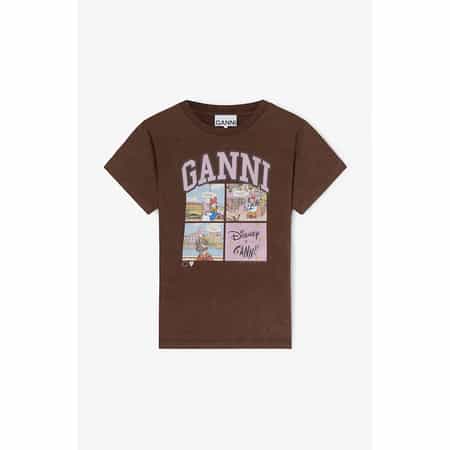 GANNI＜ガニー＞×DISNEY＜ディズニー＞コラボレート プリントTシャツ