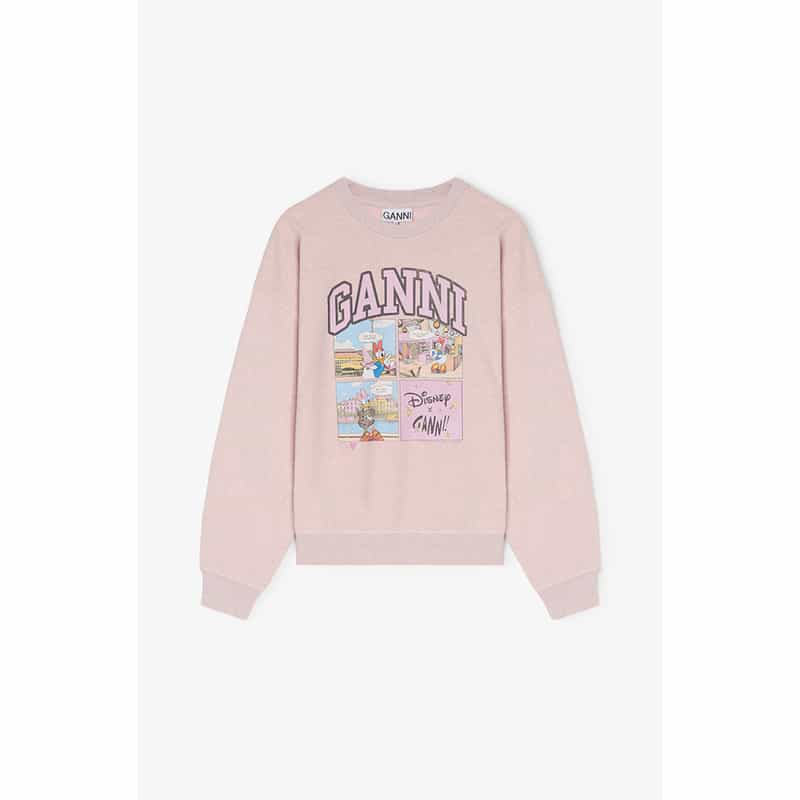 GANNI＜ガニー＞×DISNEY＜ディズニー＞コラボレート スウェットプルオーバー