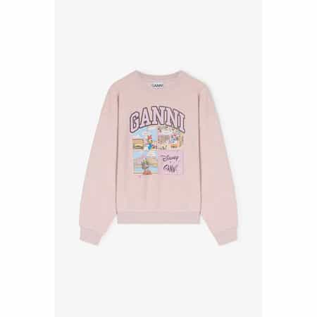 GANNI＜ガニー＞×DISNEY＜ディズニー＞コラボレート スウェットプルオーバー