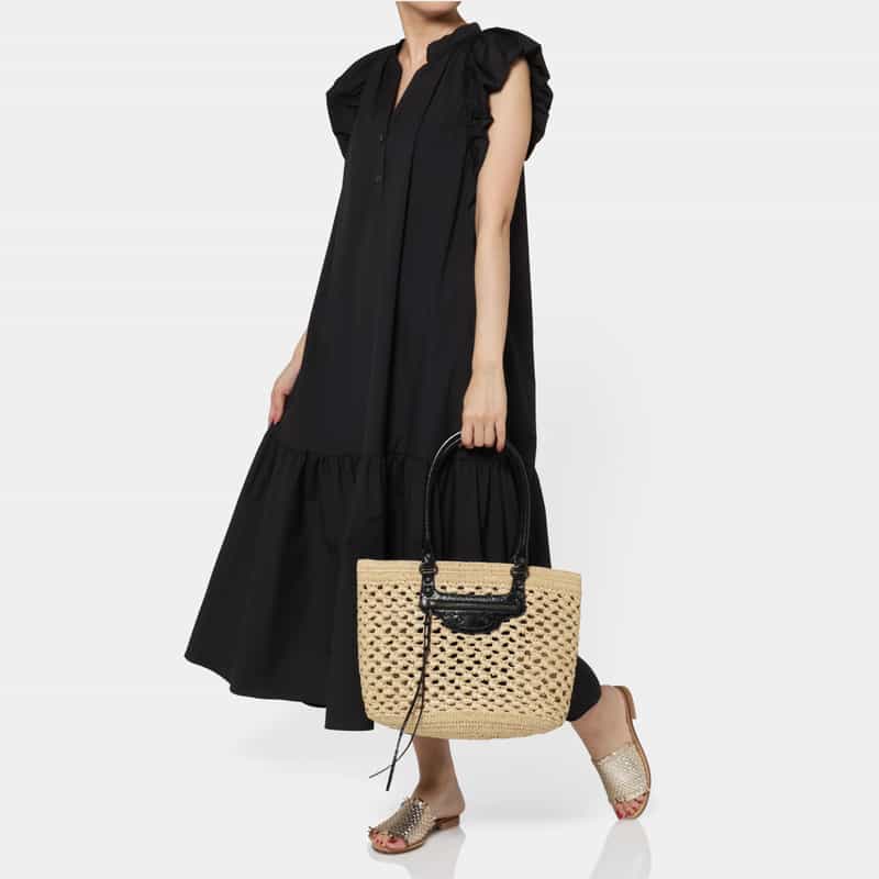 BALENCIAGA BALENCIAGA ＜バレンシアガ＞ コンビネーショントートバッグ BLACK