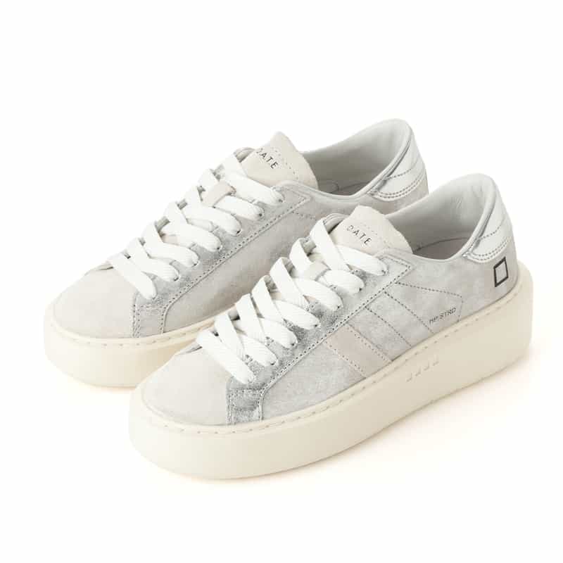 D.A.T.E. D.A.T.E. ＜デイト＞ スニーカー “HILL LOW“ SILVER