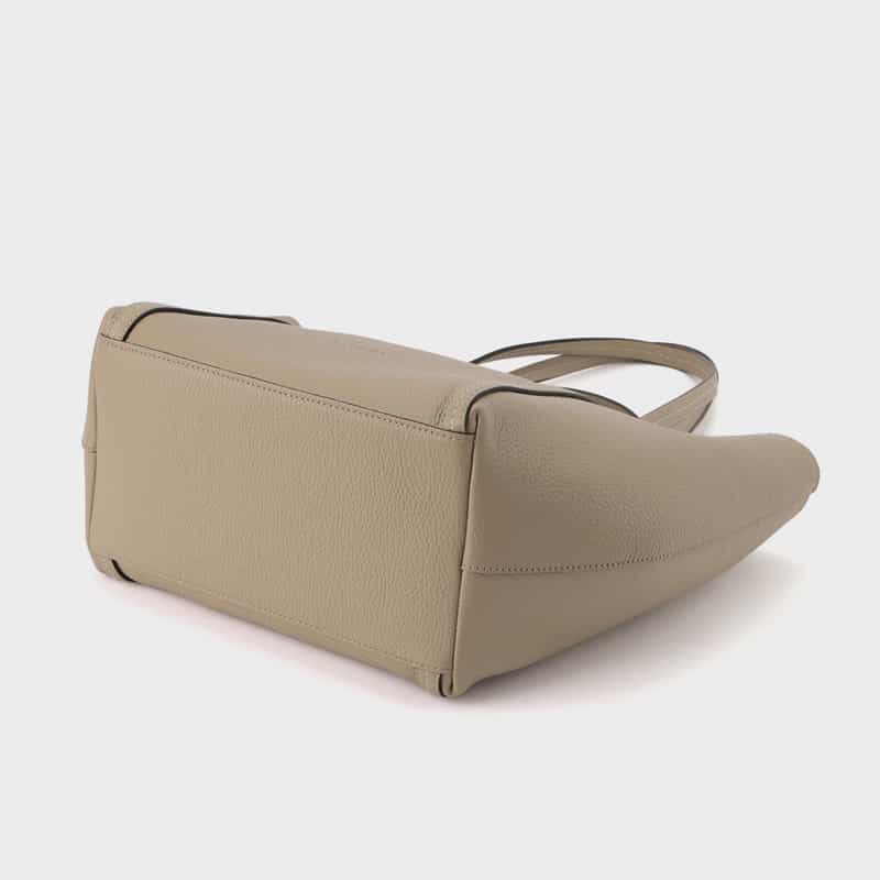 RIPANI RIPANI＜リパーニ＞ ダブルハンドルトートバッグ “SAKI“ GRAY BEIGE