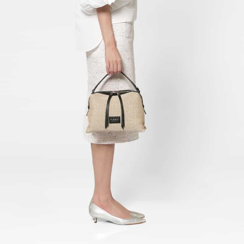 RIPANI RIPANI＜リパーニ＞ショルダーバッグ “RONDINE“ BEIGE