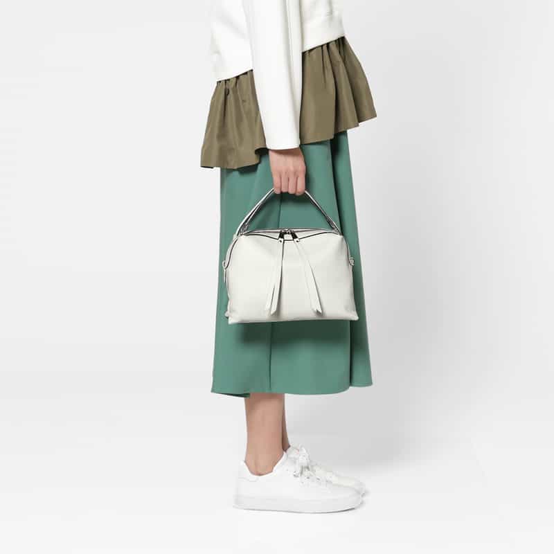 RIPANI RIPANI＜リパーニ＞ショルダーバッグ “RONDINE“ WHITE