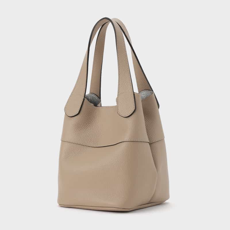 RIPANI RIPANI＜リパーニ＞ ハンドバッグ “ANNA“ GRAY BEIGE