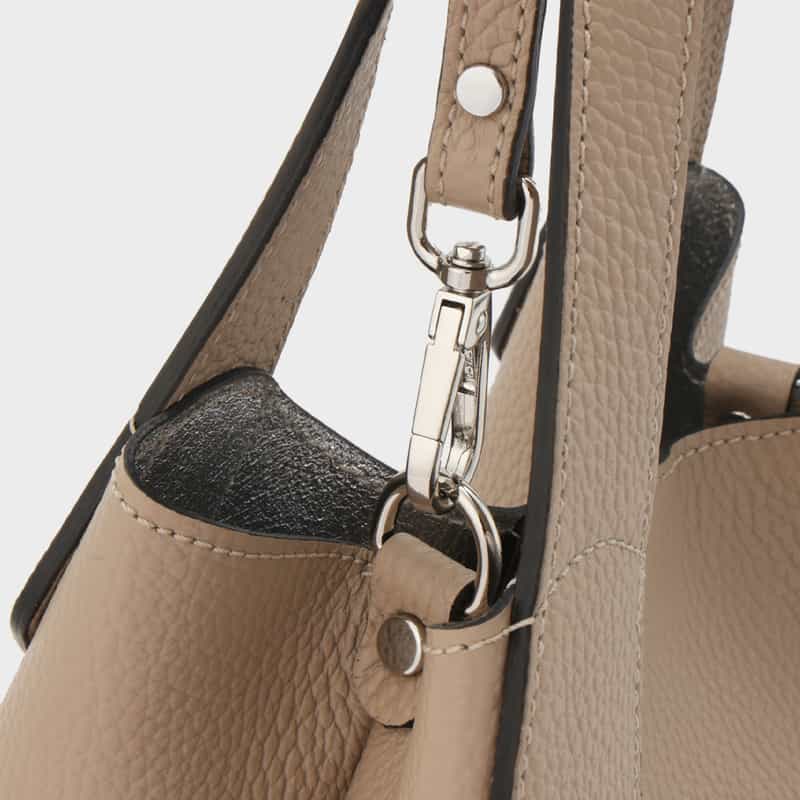 RIPANI RIPANI＜リパーニ＞ ハンドバッグ “ANNA“ GRAY BEIGE