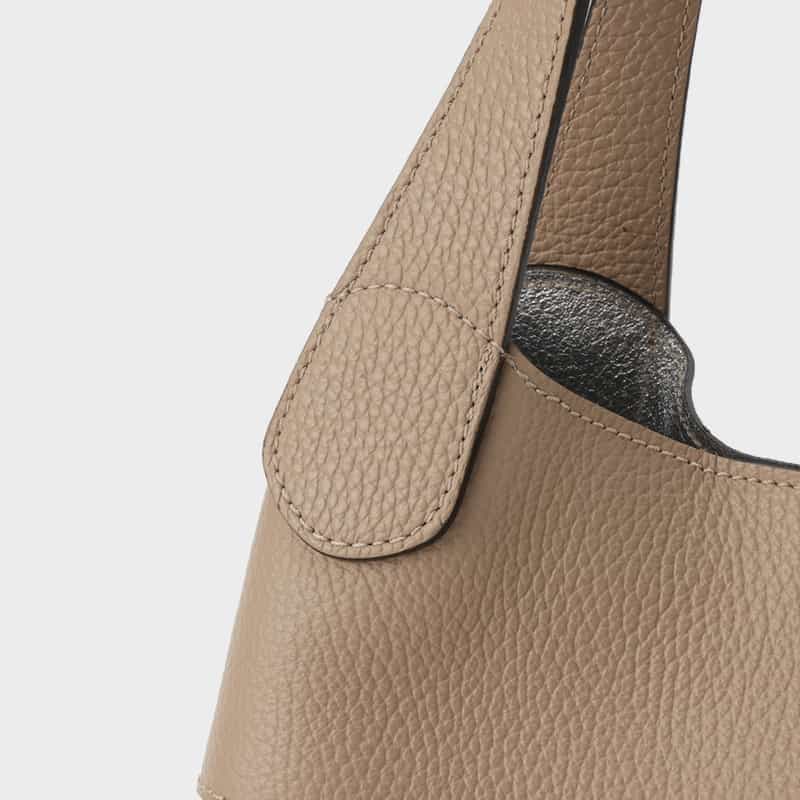 RIPANI RIPANI＜リパーニ＞ ハンドバッグ “ANNA“ GRAY BEIGE