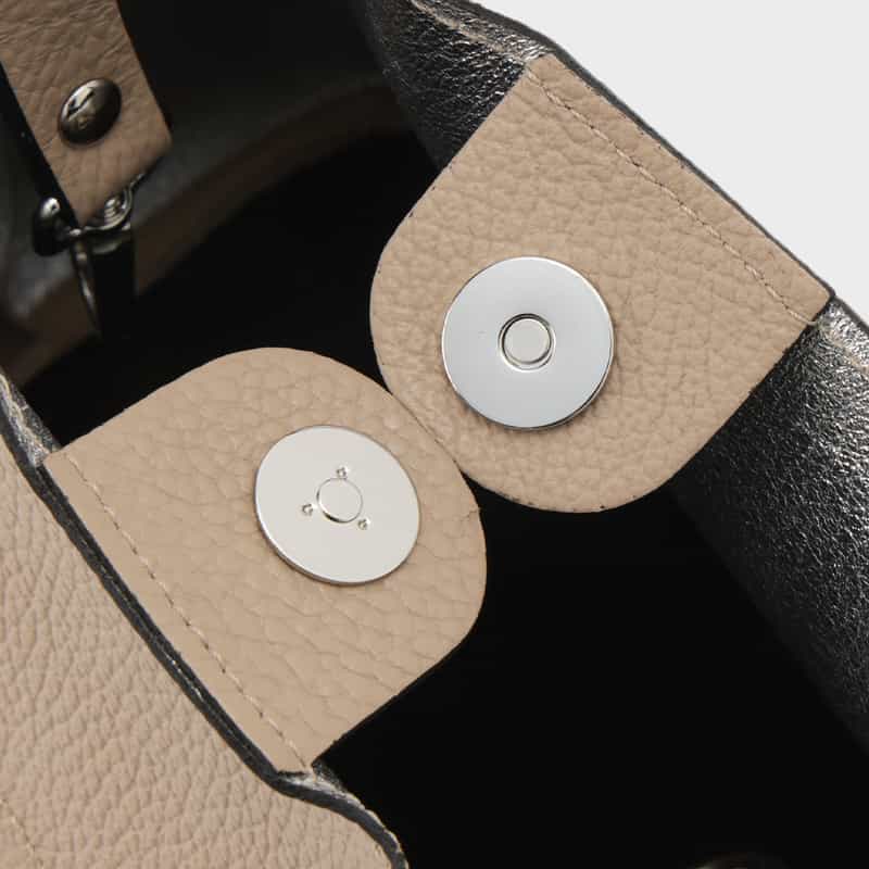 RIPANI RIPANI＜リパーニ＞ ハンドバッグ “ANNA“ GRAY BEIGE